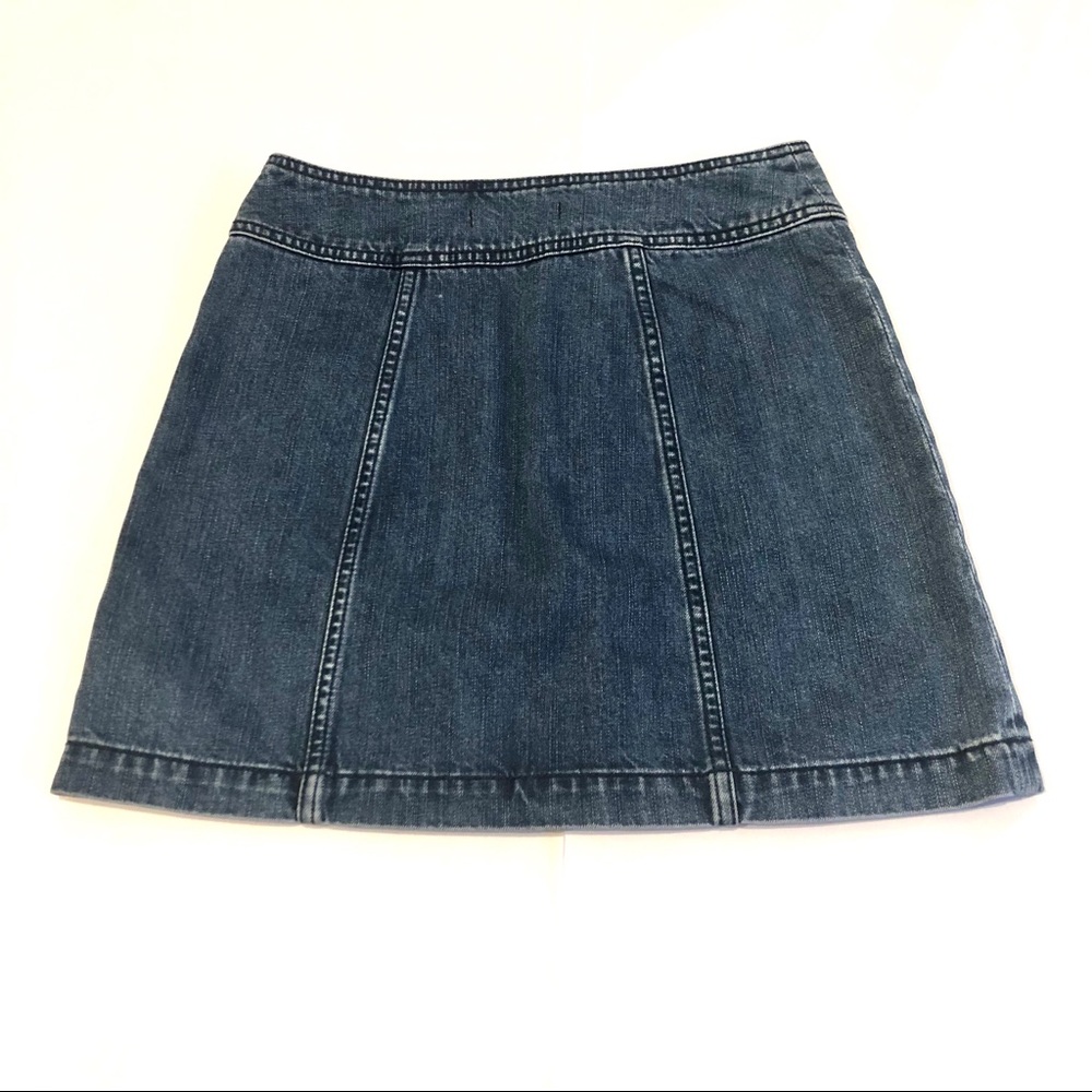 Free People Come Closer Denim Skirt - Picture 3 of 8